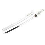 YJ COOL White Katana Sword Real Sharp Straight
