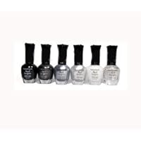 Kleancolor - 6 Awesome Nail Lacquers - Set 20 by mad4cosmetics