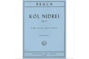 INTERNATIONAL MUSIC COMPANY Bruch, Max - Kol Nidre Op 47 for Cello and Piano - Arranged by Rose - International Edition
