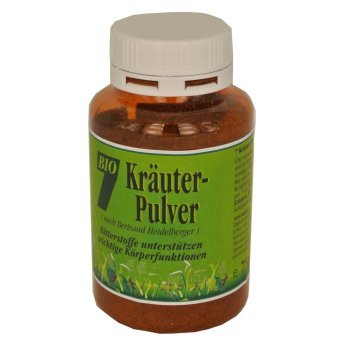BIO 7 Kräuterpulver, 75 g, nach Mönch B. Heidelberger