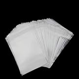 Clear Cello Cellophane Bags 4x6 Self Sealing - 3.2 mils Thick OPP Plastic Bags for Bakery, Candle, Soap, Cookie (4