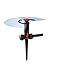 Gardeners Supply Company Snip-n-Spray Garden & Landscape Sprinkler System | Adjustable Outdoor Garden Irrigation System with 50 ft Hose, 3 Rotor Sprinklers, 3 End Caps, 1 Hose Coupler & 1 Y-connector