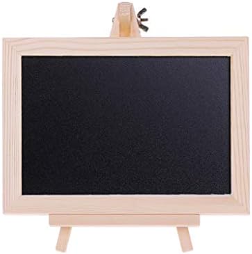 Kathope Wooden Table Top Chalkboard Double Sided Message Board Children Children Children Toy