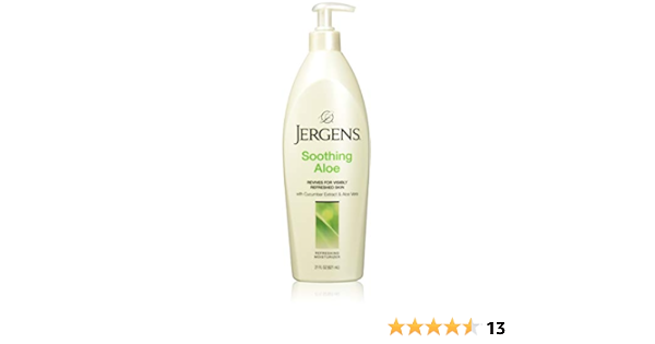 jergens aloe body lotion