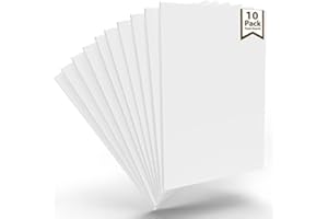 E-CLIPS USA Foam Board, Foam Board 20x30, White Foam Board, Presentation Foam Board, Acid Free Mounting Board, Foam Core, Mounting Foam Board (10)