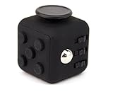 Official Focus Cube - (6 Colors) Fidget Cube Toy For Anxiety Stress Relief Attention Focus For Children / Adult Gift ADHD (Dark Moon)