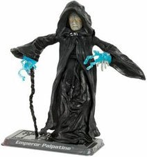 Star Wars - 2006 - Hasbro - Saga Collection - Emperor Palpatine Action Figure - #043 - Battle of Endor - Episode VI - Return of the Jedi - w/ Exclusive Hologram Figure - New - Limited Edition - Collectible