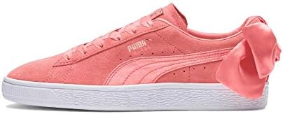 pink pumas with bow