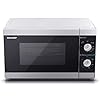 SHARP YC-MG01U-S 800W Microwave with 20 L Capacity, 1000W Grill & Defrost Function – Silver