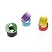 NUOLUX Slap Bracelets,Color Silicone Bracelet for Kids Party Favors,6pcs,Random Color