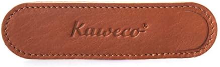 Kaweco Eco Leather 1 Pen Pouch LILIPUT Brandy I Pen Case Suitable for The Liliput Series I Writing Case Made of Genuine Leather with Beautiful Embossing I Chic & Classic I Pen Case 10.7 x 3 cm - Image 3