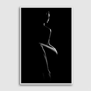 Framed Canvas Wall Art Wine Glass Canvas Prints Home Artwork Decoration for Living Room,Bedroom - 16x24 inches