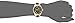 Accutime XOXO Women's XO5874 Gold-Tone and Black Bracelet Watch