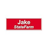 Jake From State Farm Halloween Costume Name Tag - Funny Halloween Costume