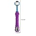 Tfwadmx Dog Toothbrush, Three Sided Pet Toothbrush Dog Brush Dental Clean Care Tooth Whitening Mouth Bad Breath Removing Tartar (3-Sided) 3 Pcs