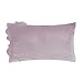 JWH 3D Flower Throw Pillow Cover Decorative Handmade Floral Pillow Case Soft Velvet Pillowcase Lumbar Cushion for Bed Living Room Chair Couch Decor Shams 12x20 Inch Purple