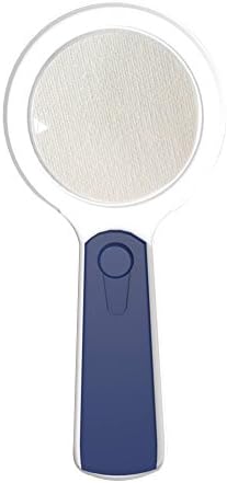 Sage Select 3X Magnify Glass with LED Light Low Vision Reading Aid for Ingredient Labels, Medication, Maps, Newspapers, LED Light for Medicine Cabinet at Night - Fits in a Pocket, Batteries Included