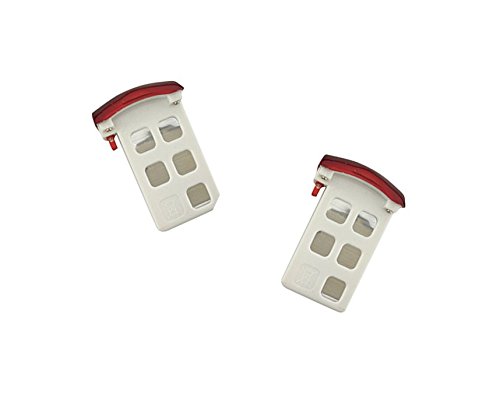 Fytoo Accessories 2Pcs 3.7V 500mAh Batteries for SYMA X5UW X5UC Four-axis Aircraft Lithium Battery Spare Parts