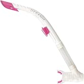 Oceanic Arid Extra Dry-Top Snorkel - Pink/Clear