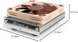 Noctua NH-L9a-AM5 Premium Low Profile CPU Cooler for AMD AM5 AM4 LGA1718 view 6