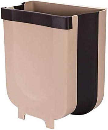 Blanchel Multi-Function Folding Trash Can Kitchen Door Cabinet Hanging Trash Can Garbage Container