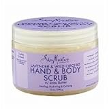 SheaMoisture Lavender & Wild Orchid Hand & Body Scrub, 12 Ounces