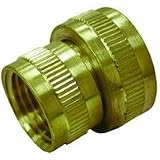 Jones Stephens G20-131 3/4-Inch Female Hose Thread X 1/2 Female Pipe Thread Swivel Garden Hose Fitting