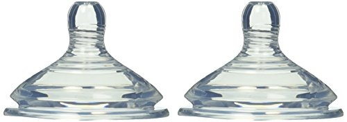 Tommee Tippee Closer to Nature Medium Flow Nipples, 2 Count