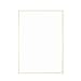Gold Foil Border Stationery Paper with Envelopes (5 x 7 in, 50 Sheets)
