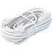 Permo TS-825WHT Telephone Extension Cord Cable Line Wire, White