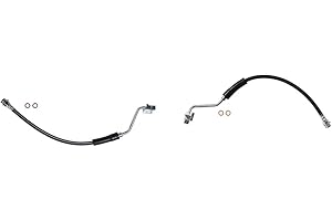 AUTO DN 2X Front Brake Line Brake Hose Front Brake Hydraulic Hose For Ford Bronco 1984 1985 1986 1987 1988 1989 1980 1981 1982 1983 For Ford F-150 1984 1985 1986 1987 1988 1989 1980 1981 1982 1983