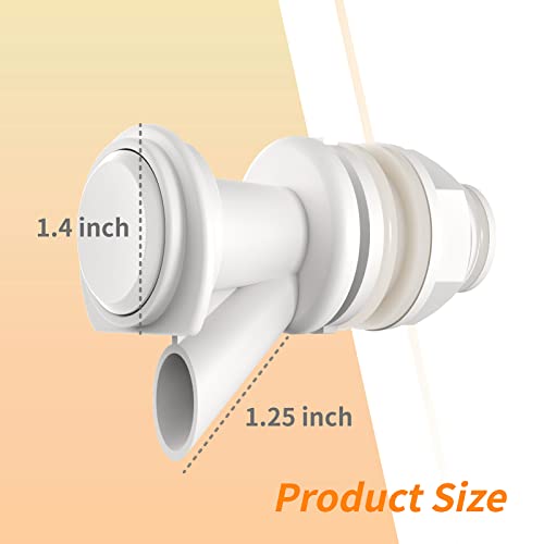 ZAITOE Push Button Spigot Replacement, Compatible with Igloo 2, 3, 5