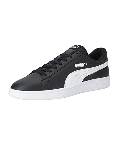PUMA Smash V2 L, Sneakers Unisex - Adulto, Nero Puma Black Puma White, 36 EU