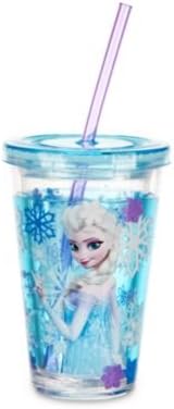 Amazon ディズニー Disney アナと雪の女王 エルサ ストロー付きタンブラー ワンサイズ 並行輸入品 Disney ディズニー タンブラーグラス 通販