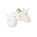 Maplelea Track and Trail Running Shoes for 18 Inch Doll - White Tennis Shoes