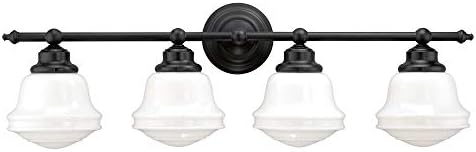 Vaxcel Four Light Bathroom Light W0172 Four Light Bathroom Light