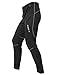 INBIKE Men's Winter Windproof Mountain Bicycle Bike Pants for Outdoor Cycling Black X-Large FC