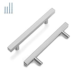 homdiy 15 Pack 4" Kitchen Square Cabinet Handles