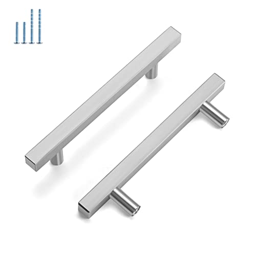 homdiy 15 Pack 4" Kitchen Square Cabinet Handles