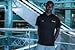 Guinness Black Embossed Print Rugby Jersey