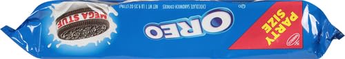 OREO MEGA STUF CHOCOLATE SANDWICH COOKIES, PARTY SIZE, 1 LB 9.35 OZ