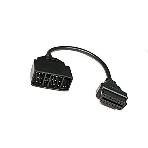 Tonsiki 22 pin to 16 pin obd1 to obd2 car fault adapter…