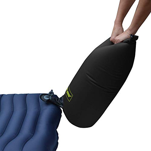 Lightspeed Outdoors Curved Air Mat Flexform Curved Inflatable Air Mat with Pump Bag The