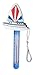 Swimline HYDROTOOLS Thermometer ASSORTMENT (Style Received May Vary) Large Floating Easy Read For Water Temperature Shatter Resistant With String For Outdoor And Indoor Swimming Pools