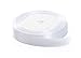 Solid Color Satin Fabric Ribbon (White, 1/2