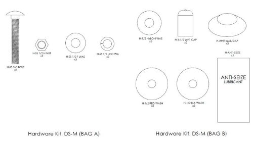 Inter-Fab Duro-Spring Diving Board Mounting Kit