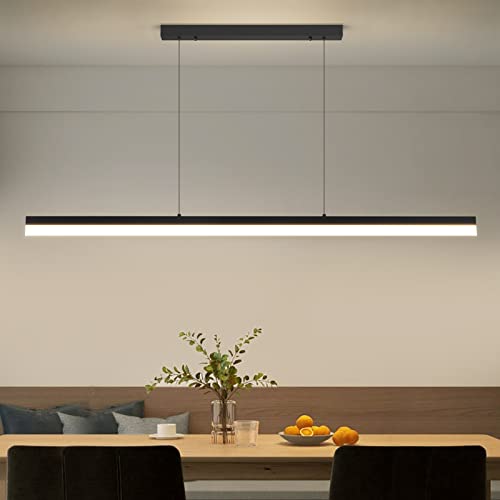 Linear Pendant Lights Kitchen Island, Modern Pool