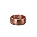 VITEROU Basic 8MM Magnetic Pure Copper Therapy Ring with 2 Powered Magnets for Arthritis Pain Relief Comfort Fit,Size 7-13