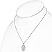 My Daily Styles 925 Sterling Silver Large Filigree Womens Evil Eye Hamsa Love Heart Pendant Necklace