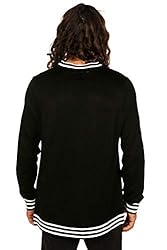 Tipsy Elves Men's Black Stop Staring Ugly Christmas